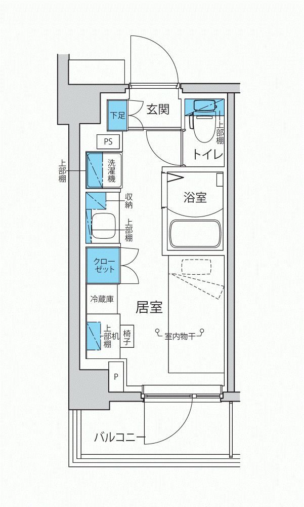 キャンパスヴィレッジ登戸の間取り