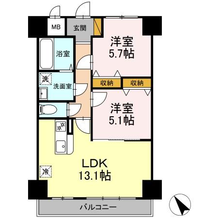 K・Mおおたかの森の間取り