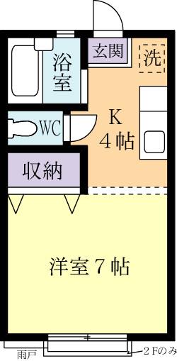 セントラルコーポの間取り