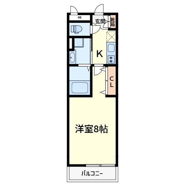 Flora高槻芥川の間取り