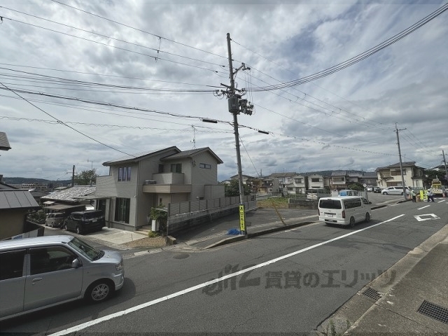 【京都市山科区大宅古海道町のアパートの眺望】