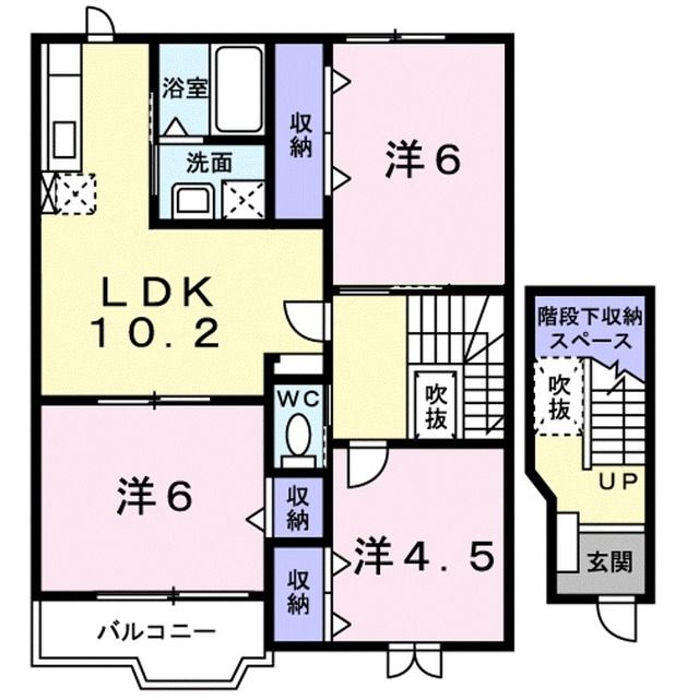 ローブレＴ・Ｋの間取り