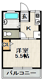 グレース鹿塩の間取り