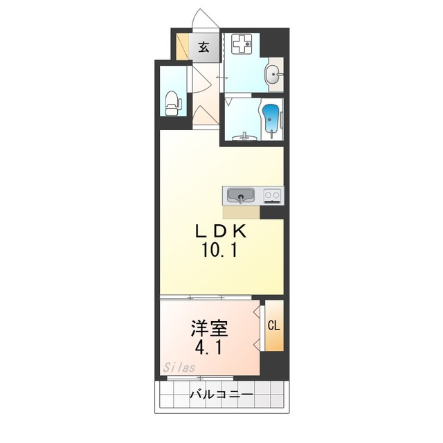 FREEDOM residence堺深井沢町の間取り