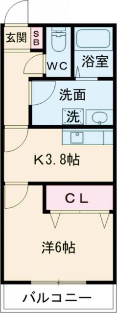 Br千歳町の間取り