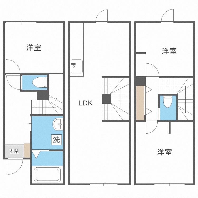 あやめの間取り