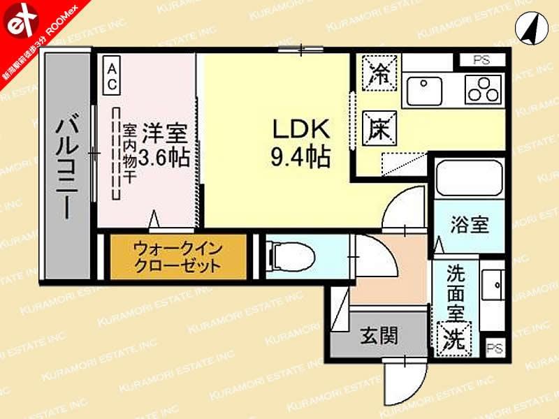 D-ROOM本馬越の間取り