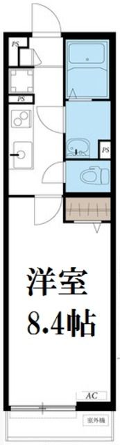 八王子市高倉町のマンションの間取り