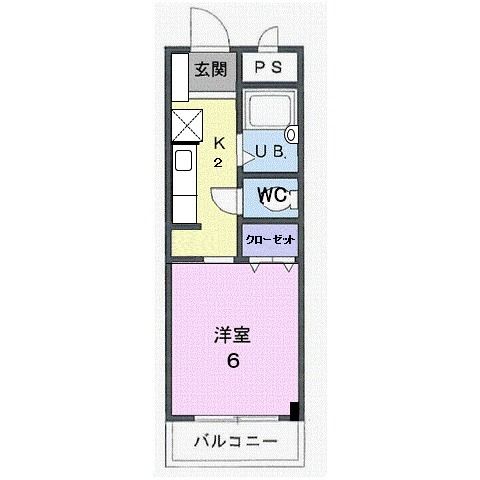 館町ガーデンＨＩＴＳの間取り