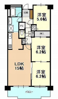 ブライトタウン西伝寺の間取り