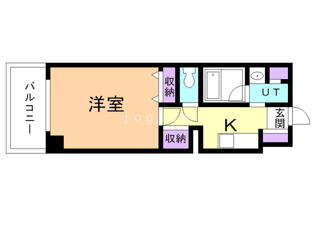 ホーリーフォート南平岸の間取り