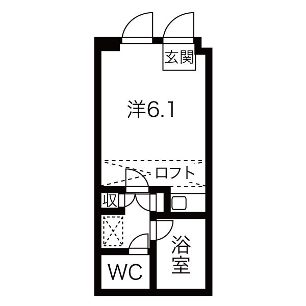 アップル春日井の間取り