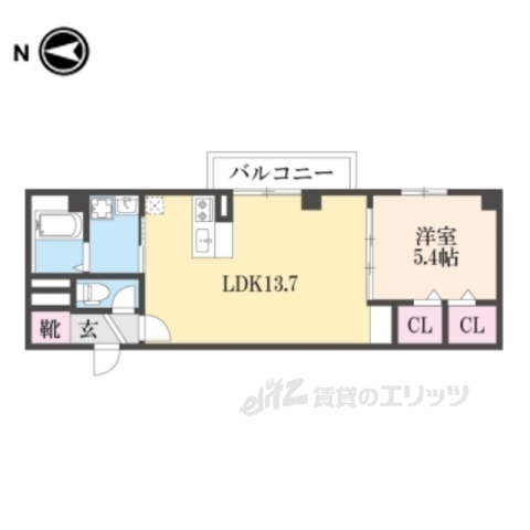 ＡＲＣＥＮＣＵＥＬＣＯＵＲＴ橿原神宮前の間取り