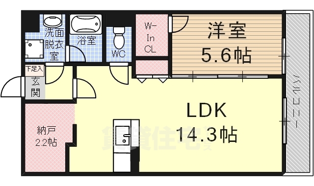 ロゼックII南大高の間取り