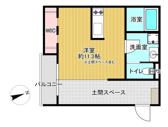 Le Rivage 大町東(ル リバージュ 大町東)の間取り