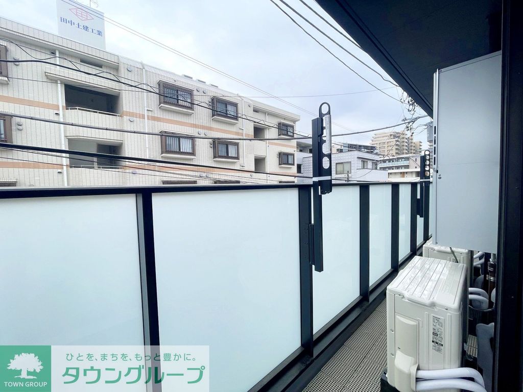 駐車場　眺望
