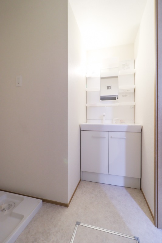 洗面設備　図面と現状に相違がある場合には現状を優先