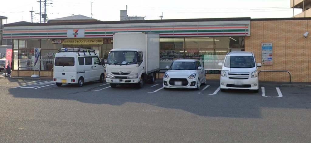 コンビニ　セブンイレブン 久留米合川大橋店（コンビニ）まで520m