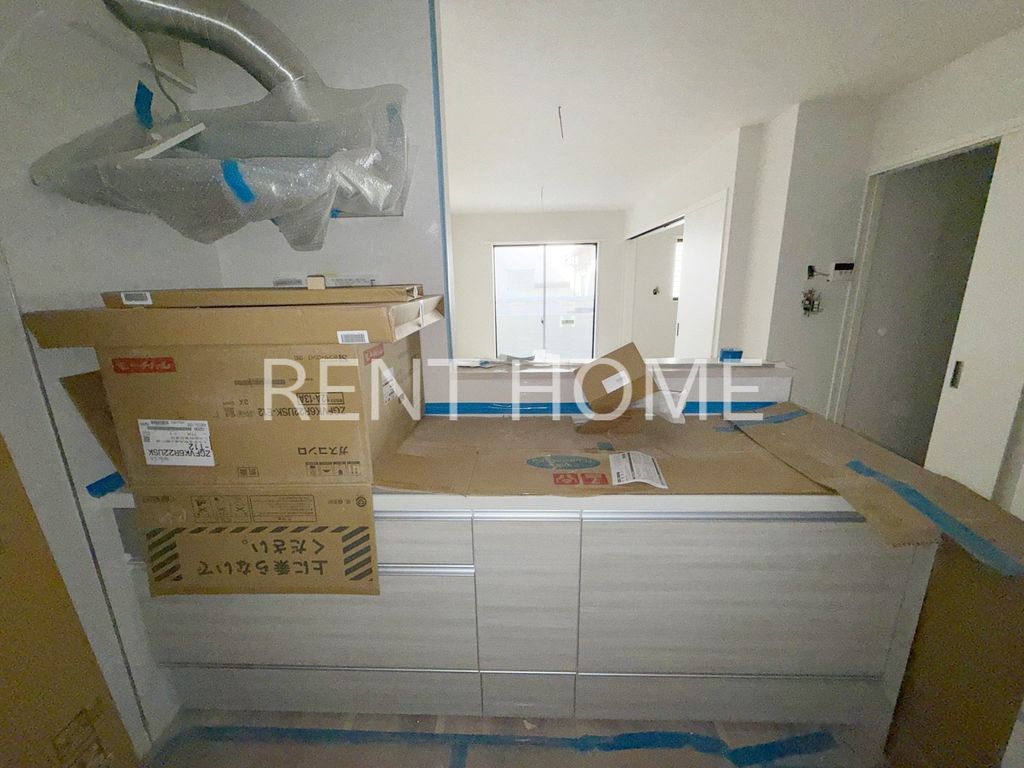 キッチン　建築中です