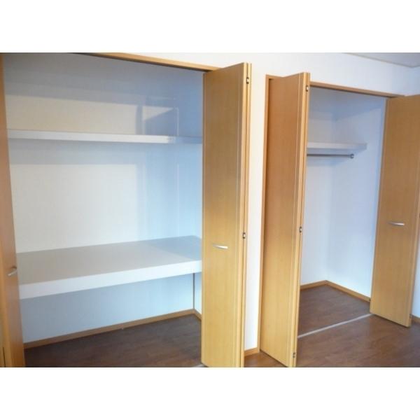 収納　クローゼット！