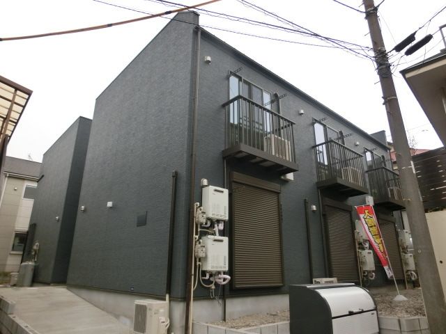 建物外観　2017年築、インターネット無料です