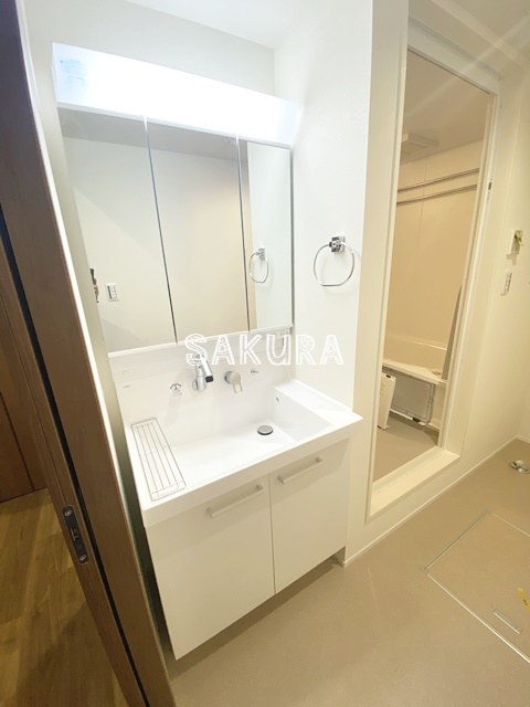 洗面設備　忙しい朝には欠かせない洗面所です♪