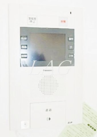 セキュリティ　モニター付きインターホンです。