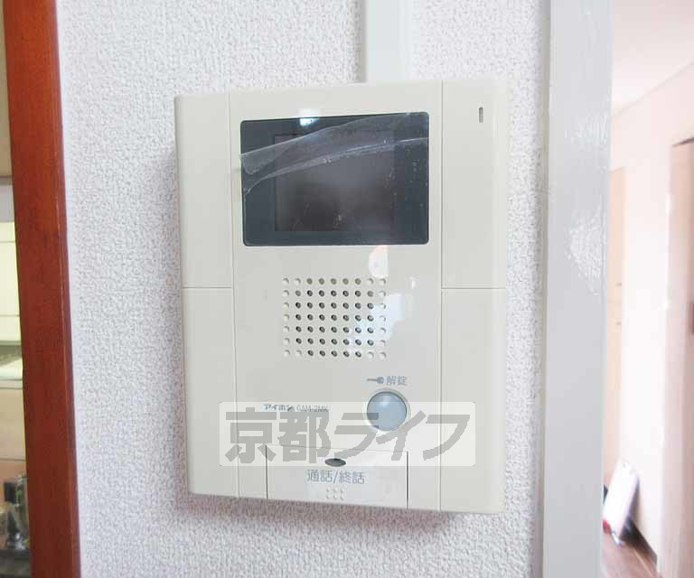 セキュリティ　モニター付インターホンです。