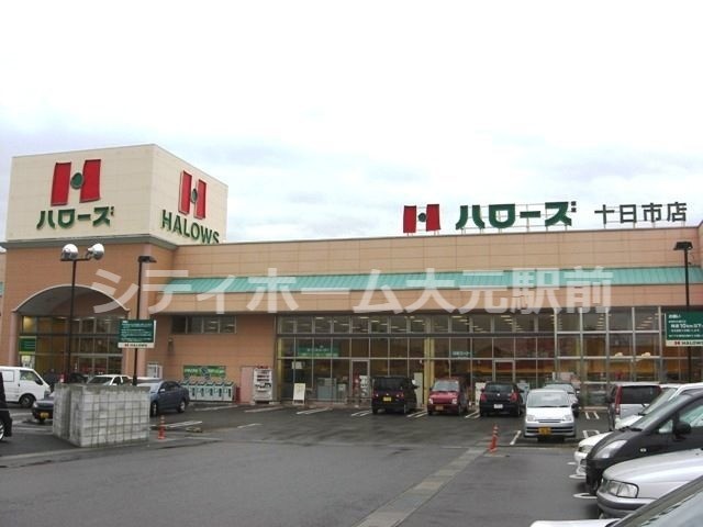 スーパー　ハローズ十日市店（スーパー）まで923m
