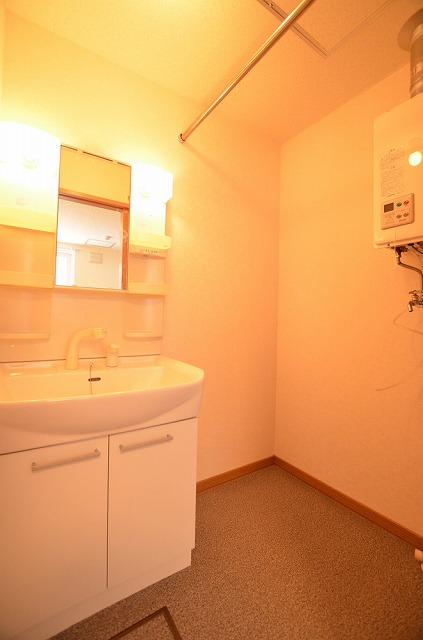 洗面設備　シャワードレッサー付きです！