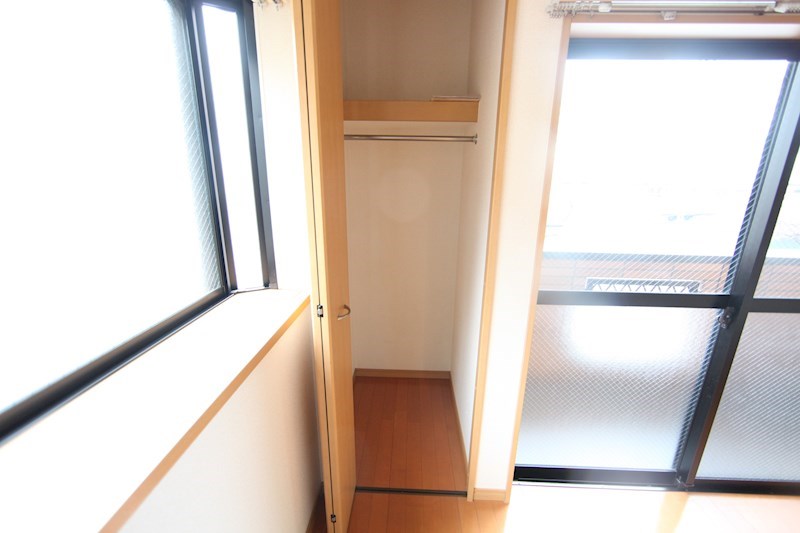 収納　クローゼット付　収納充実してます
