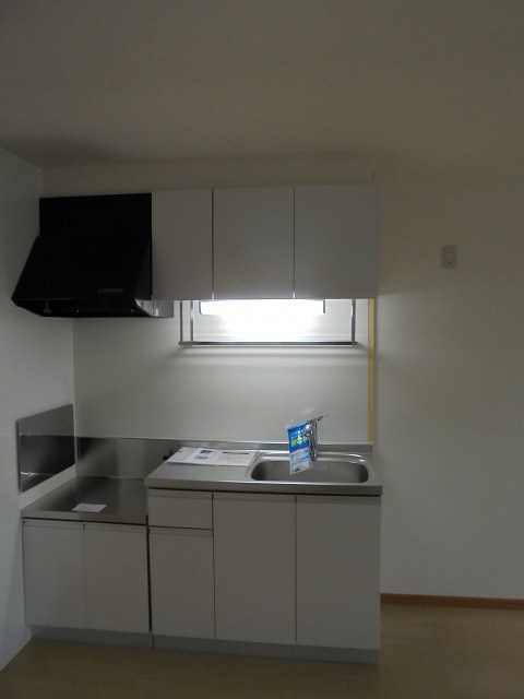 キッチン　写真は203号室です（参考）