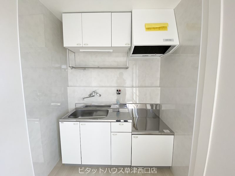 キッチン　ガスコンロ設置可