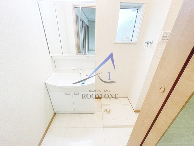 洗面設備　洗面台です。