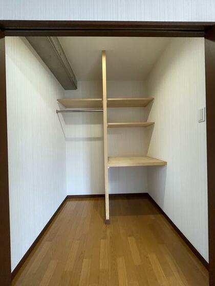 収納　ウォークインクローゼット