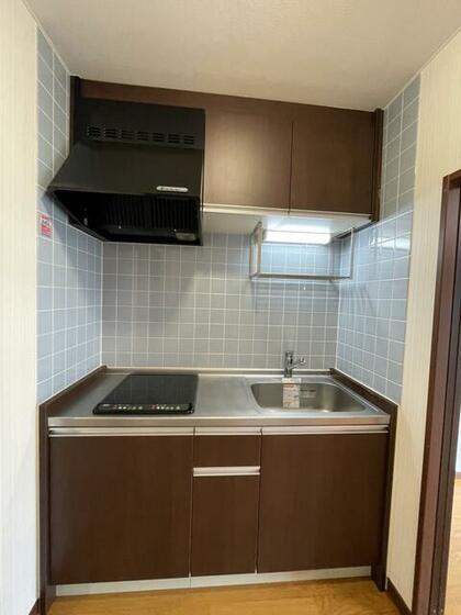 キッチン　システムキッチン、ＩＨクッキングヒーター２口付き