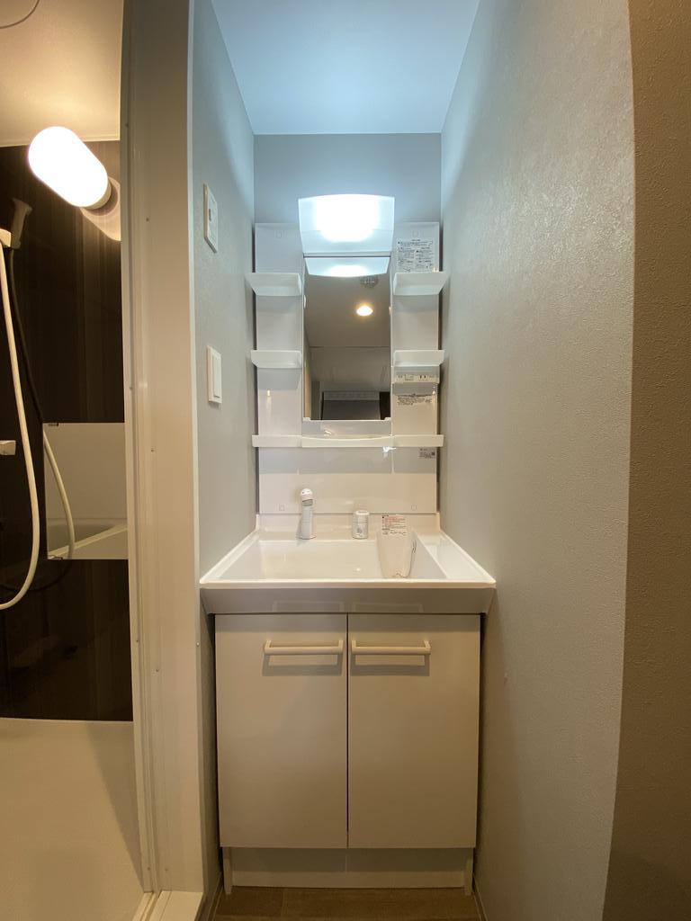 洗面設備　シャワードレッサー付きです！