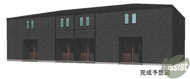 建物外観　岩沼市押分字奥山「ブレスサイドヒルズＫ」