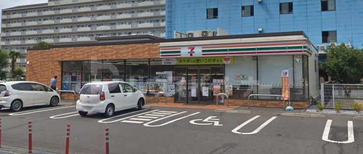 コンビニ　セブンイレブン船橋南海神町1丁目（コンビニ）まで450m