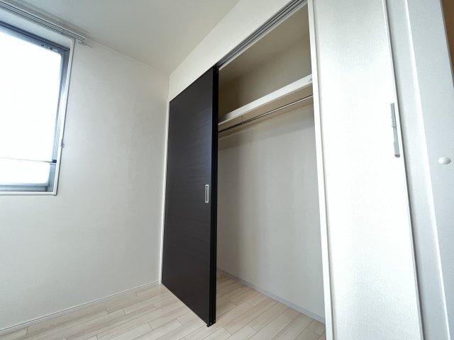 収納　大容量のクローゼットスペース