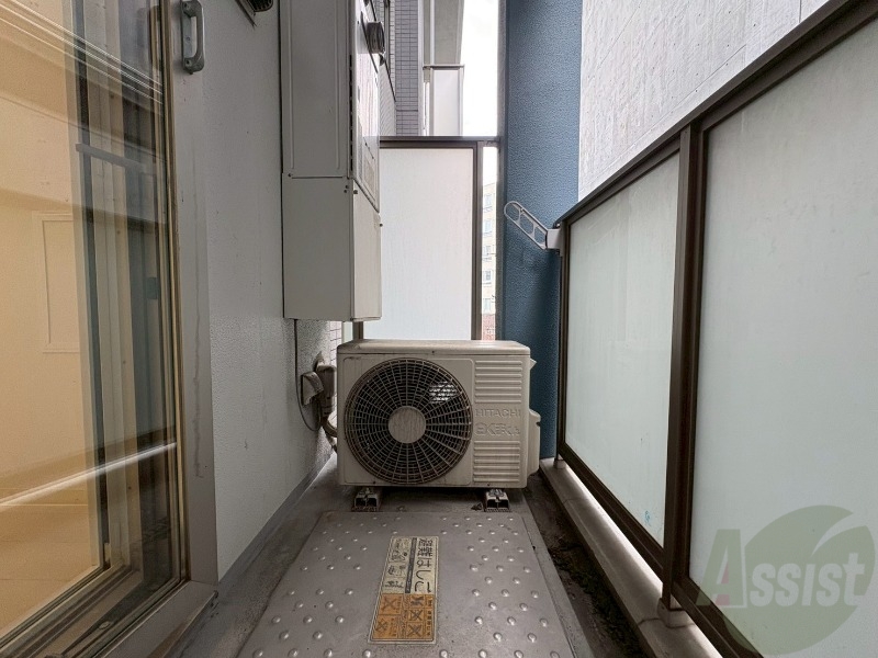 バルコニー　バルコニーです。洗濯物を干したり一息ついたりできますね！