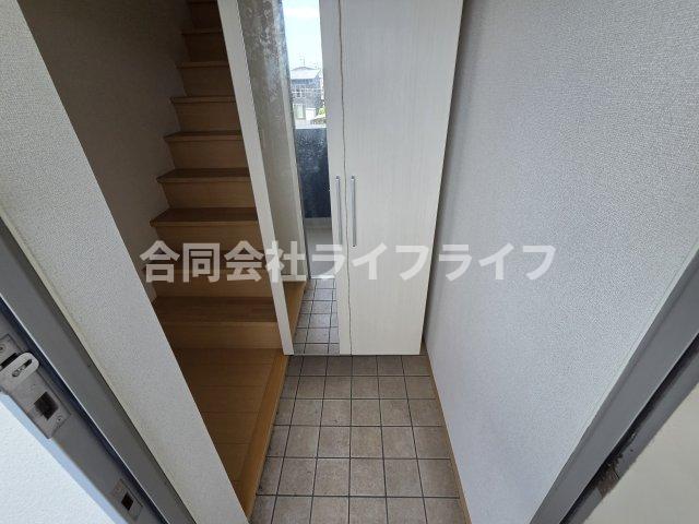 玄関　ゆったりとした玄関です