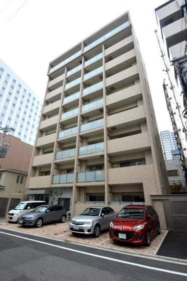 建物外観　９階建て２０１４年築！！ＪＲも開通し今後さらに住みやすくなる