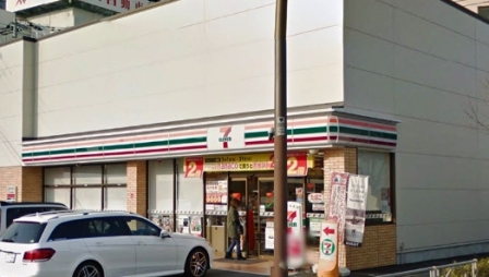 コンビニ　セブンイレブン 葛飾四つ木5丁目店（コンビニ）まで417m