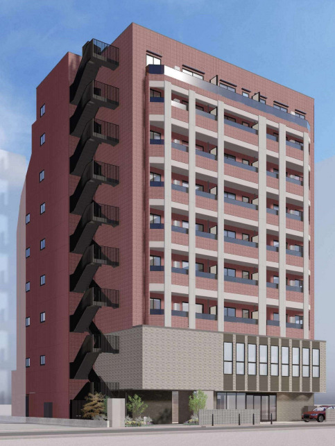建物外観　2025年2月完成のマンションです