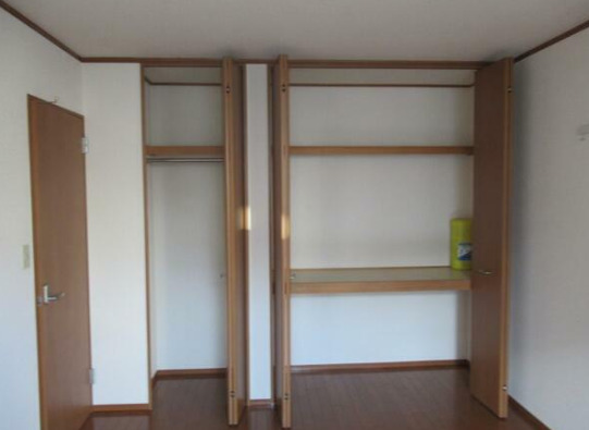 収納　クローゼットです
