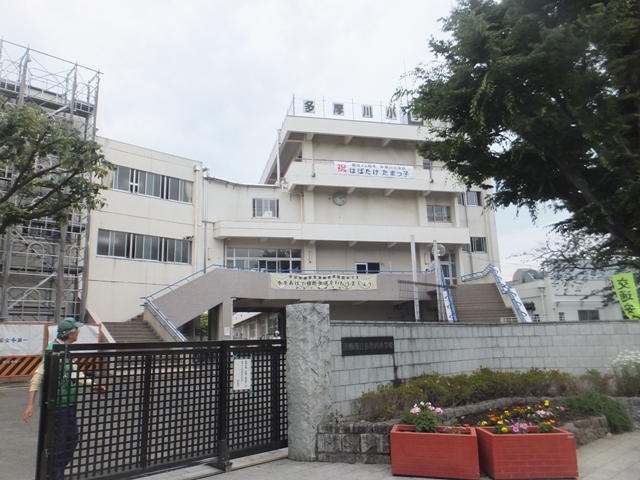 小学校　調布市立 多摩川小学校（小学校）まで306m