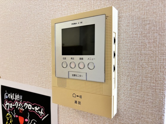 セキュリティ　カメラ付きインターホン