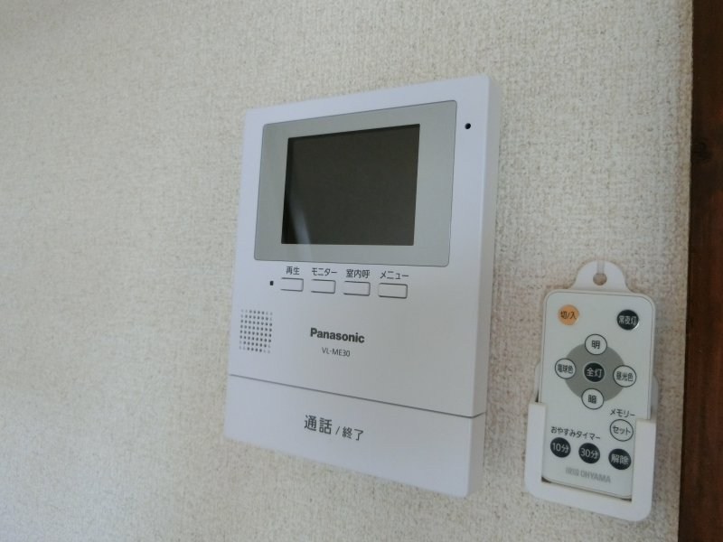 セキュリティ　来客時に便利、TVモニターホン