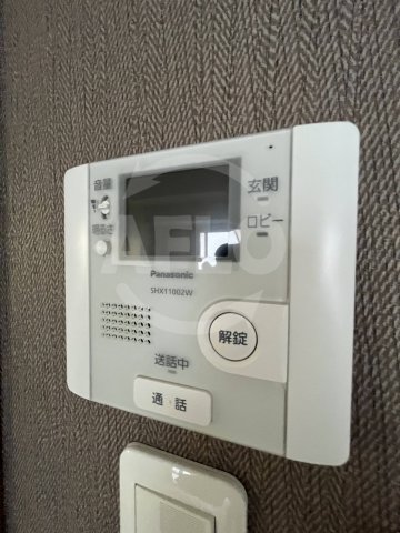 セキュリティ　ポローニア立花通り　テレビ付きモニターホン